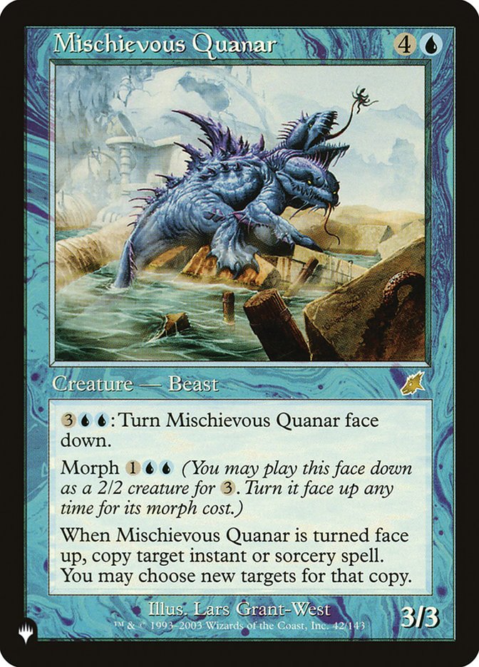 Mischievous Quanar [The List]