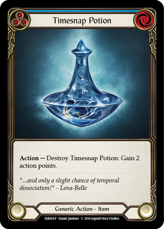 Timesnap Potion [FAB014-P] (Promo)  1st Edition Cold Foil