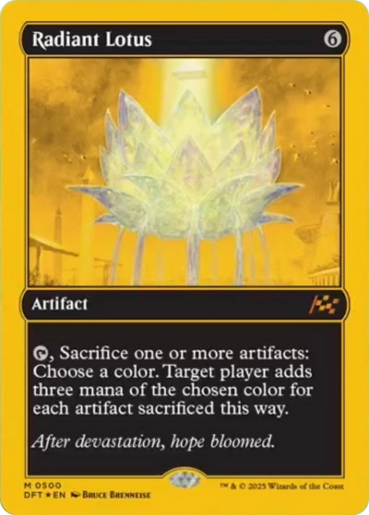 Radiant Lotus (First-Place Foil) [Aetherdrift]