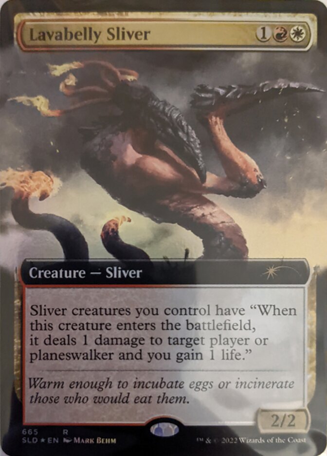 Lavabelly Sliver (Extended Art) [Secret Lair Drop Promos]