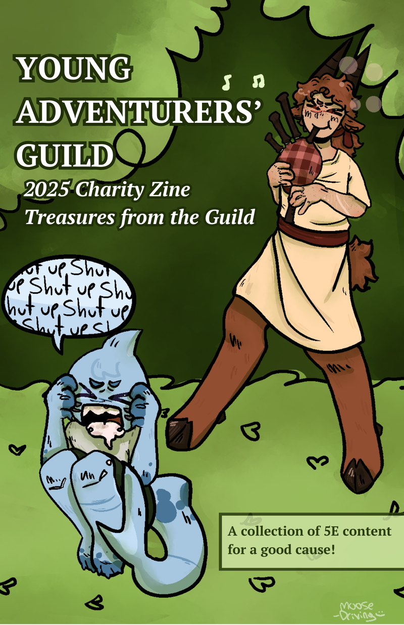 Young Adventurers' 2025 Charity Zine Donation