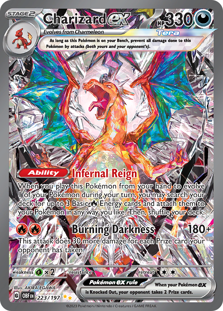 Charizard ex (223/197) [Scarlet & Violet: Obsidian Flames]