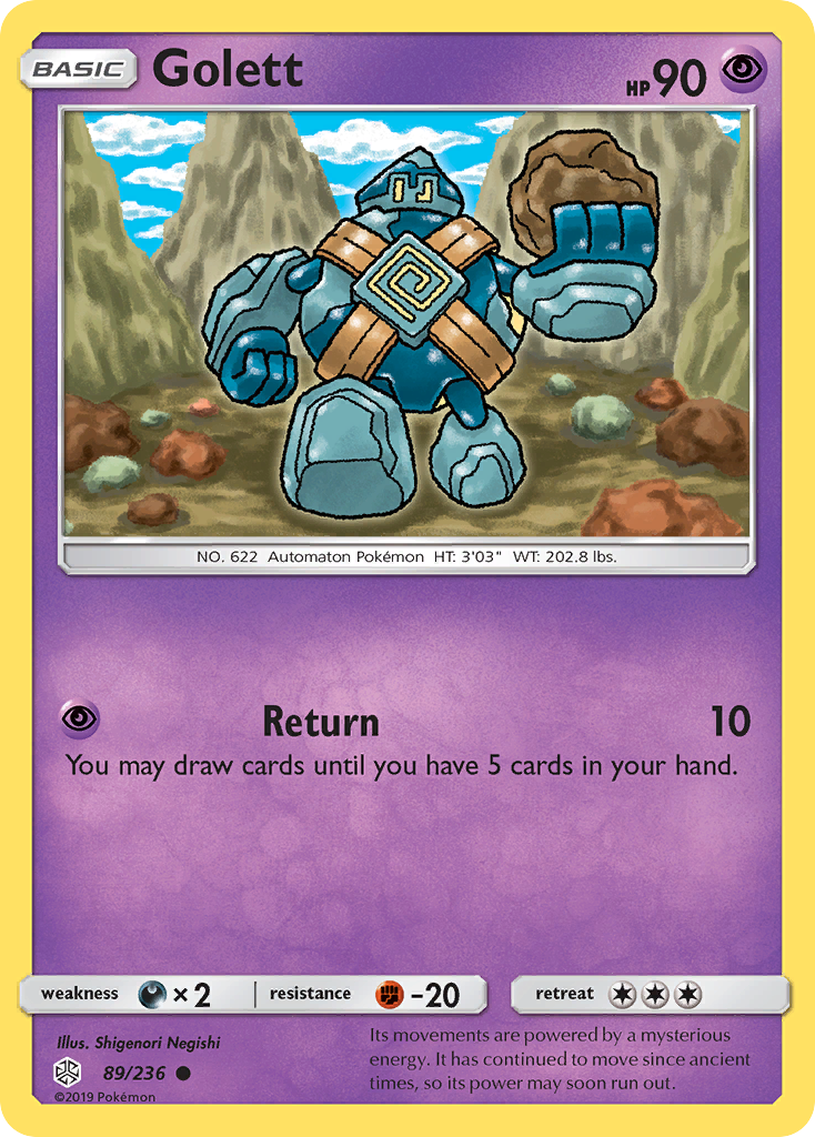 Golett (89/236) [Sun & Moon: Cosmic Eclipse]