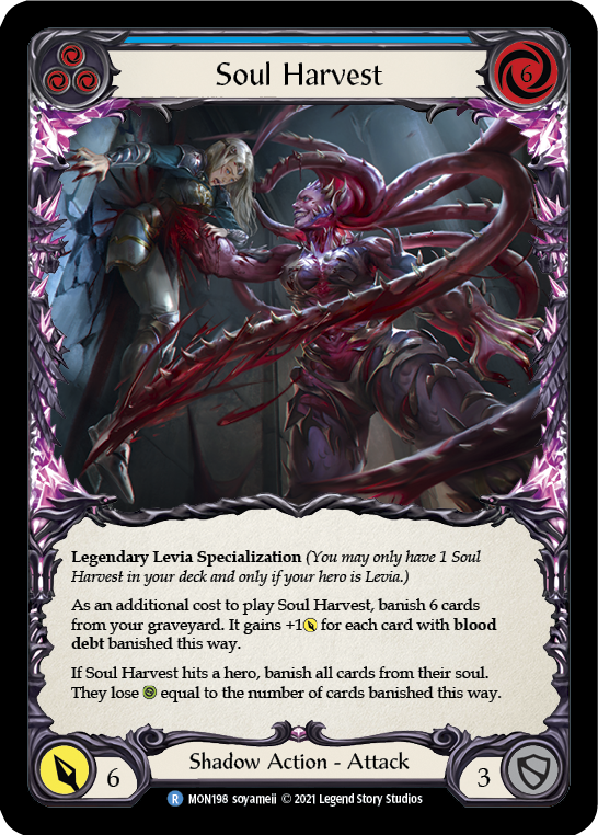 Soul Harvest [MON198-RF] 1st Edition Rainbow Foil