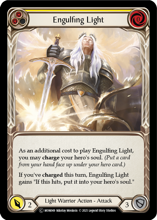 Engulfing Light (Yellow) [U-MON049] Unlimited Normal