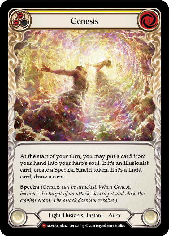 Genesis [MON006-RF] 1st Edition Rainbow Foil