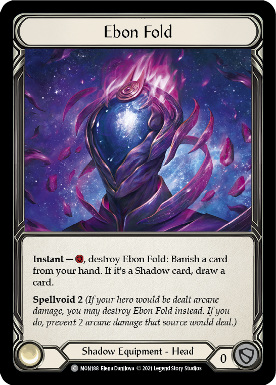 Ebon Fold [MON188-CF] 1st Edition Cold Foil