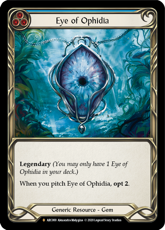 Eye of Ophidia [U-ARC000] Unlimited Rainbow Foil