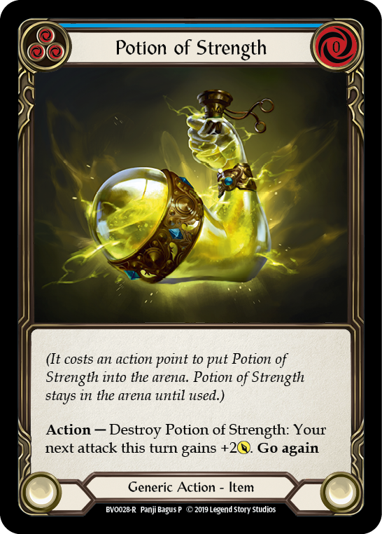 Potion of Strength [BVO028-R] 1st Edition Normal