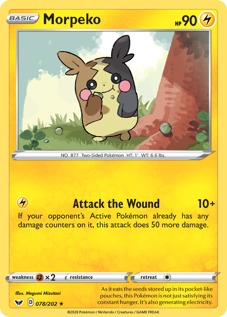 Morpeko (078/202) [Sword & Shield: Base Set]