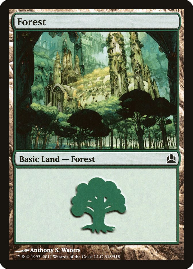 Forest (318) [Commander 2011]