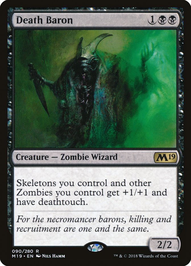 Death Baron [Core Set 2019]