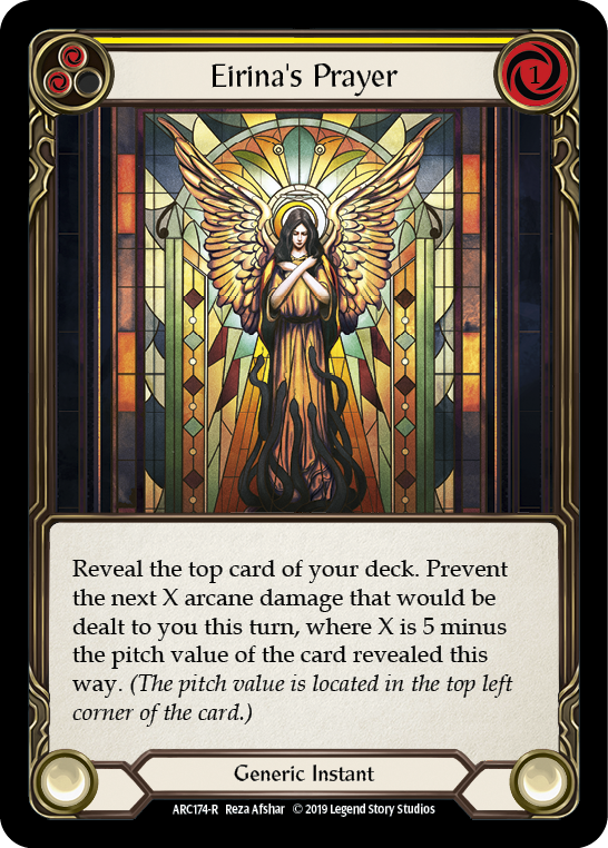 Eirina's Prayer (Yellow) [ARC174-R] 1st Edition Normal