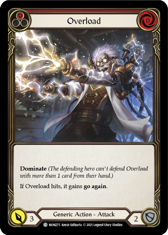 Overload (Red) [MON275] 1st Edition Normal