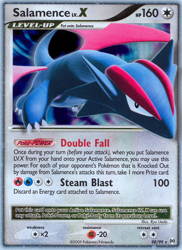 Salamence LV.X (98/99) [Platinum: Arceus]