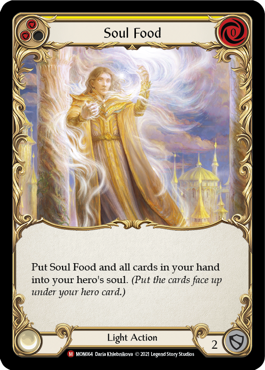 Soul Food [MON064-RF] 1st Edition Rainbow Foil