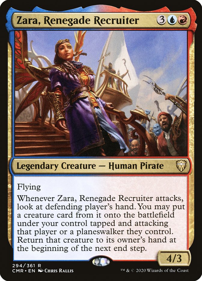 Zara, Renegade Recruiter [Commander Legends]