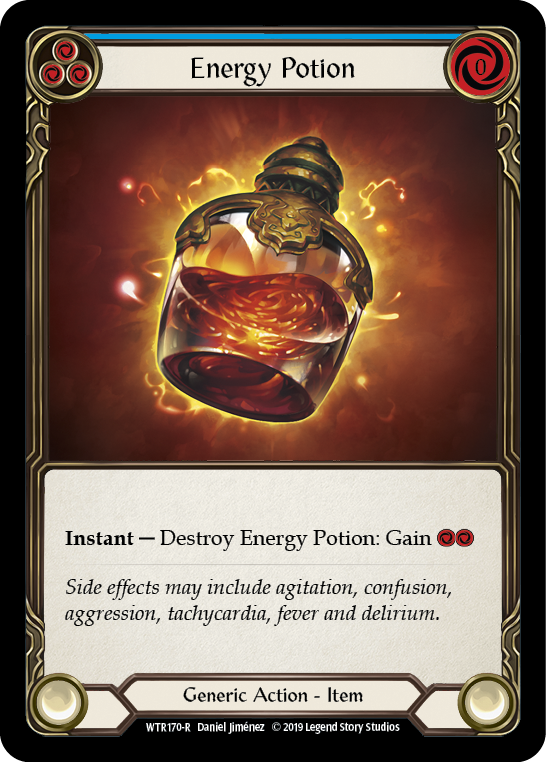 Energy Potion [WTR170-R] Alpha Print Rainbow Foil